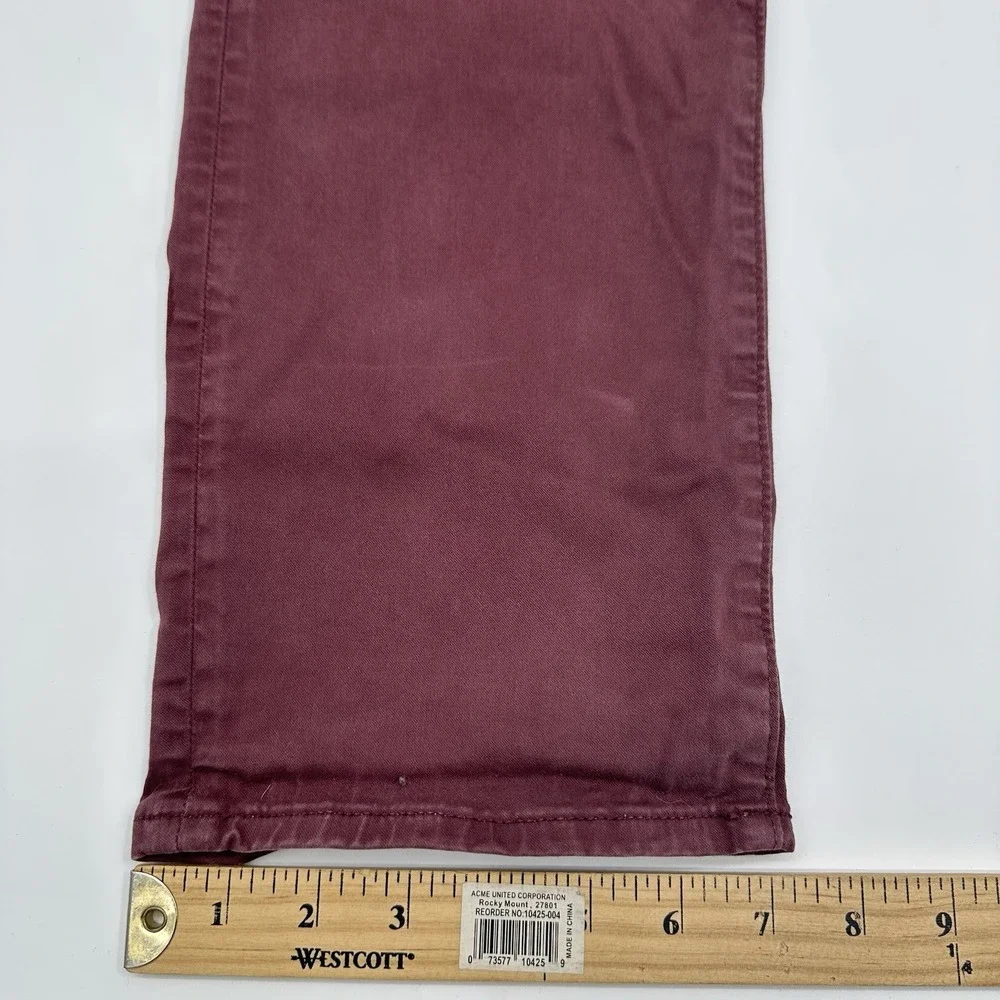 Mavi Jeans Pants Mens 30x32 Zach Straight Leg Khaki Work Preppy‎ Casual Purple